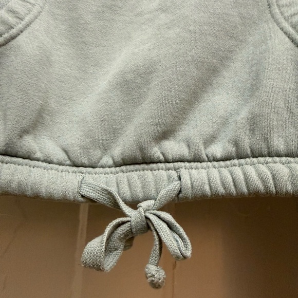 Green Santa Cruz Skateboards Mushroom Graphic Women's Cropped Sweater - Picture 6 of 13